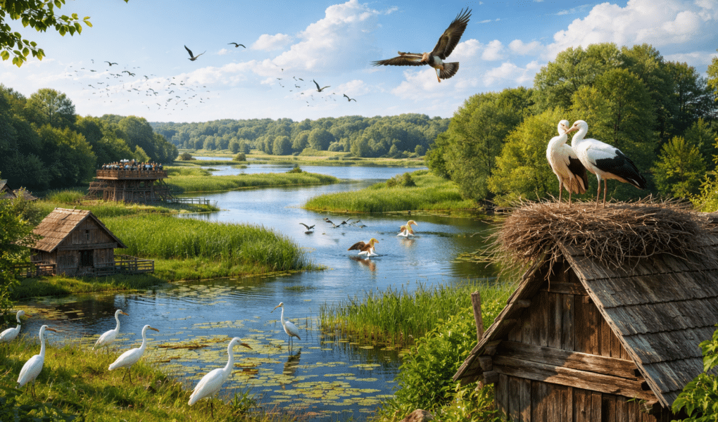 Park prirode Lonjsko polje: Dom stotina ptica selica