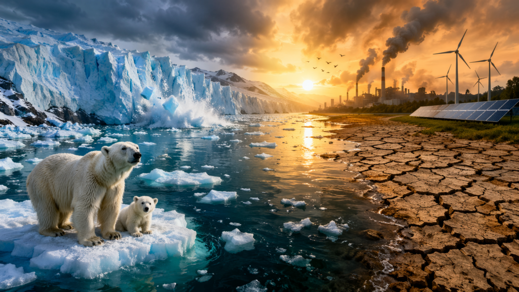 Kako topljenje ledenjaka nastaje